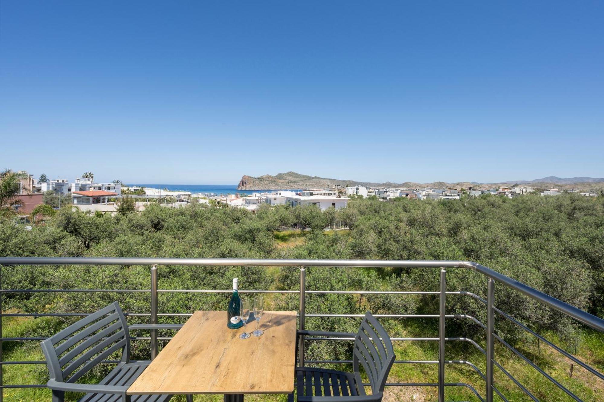 Sun Flower Villas With Sea View Agia Marina Dış mekan fotoğraf